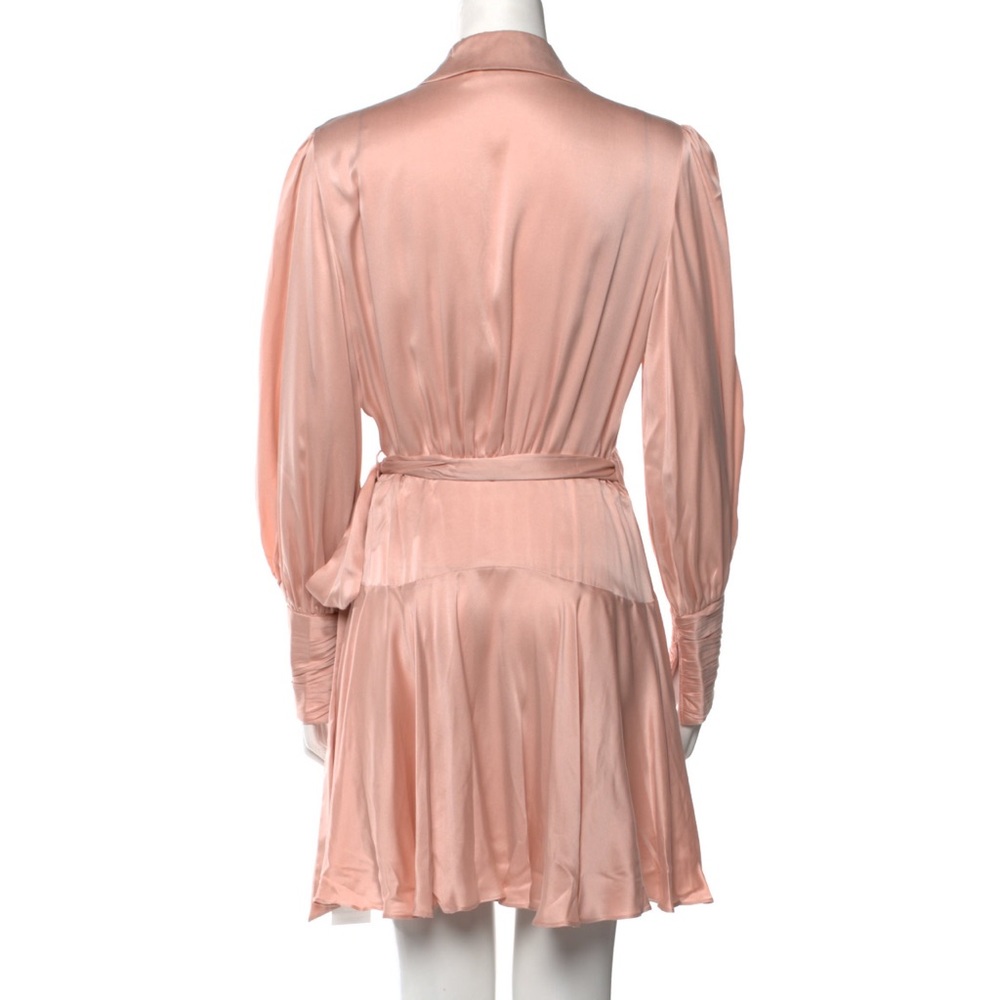 Zimmerman wrap mini dress size XS in pink - Picture 3 of 4